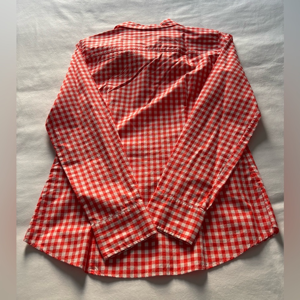 NWOT! J.Crew Print Button-down Perfect Shirt - Picture 3 of 3